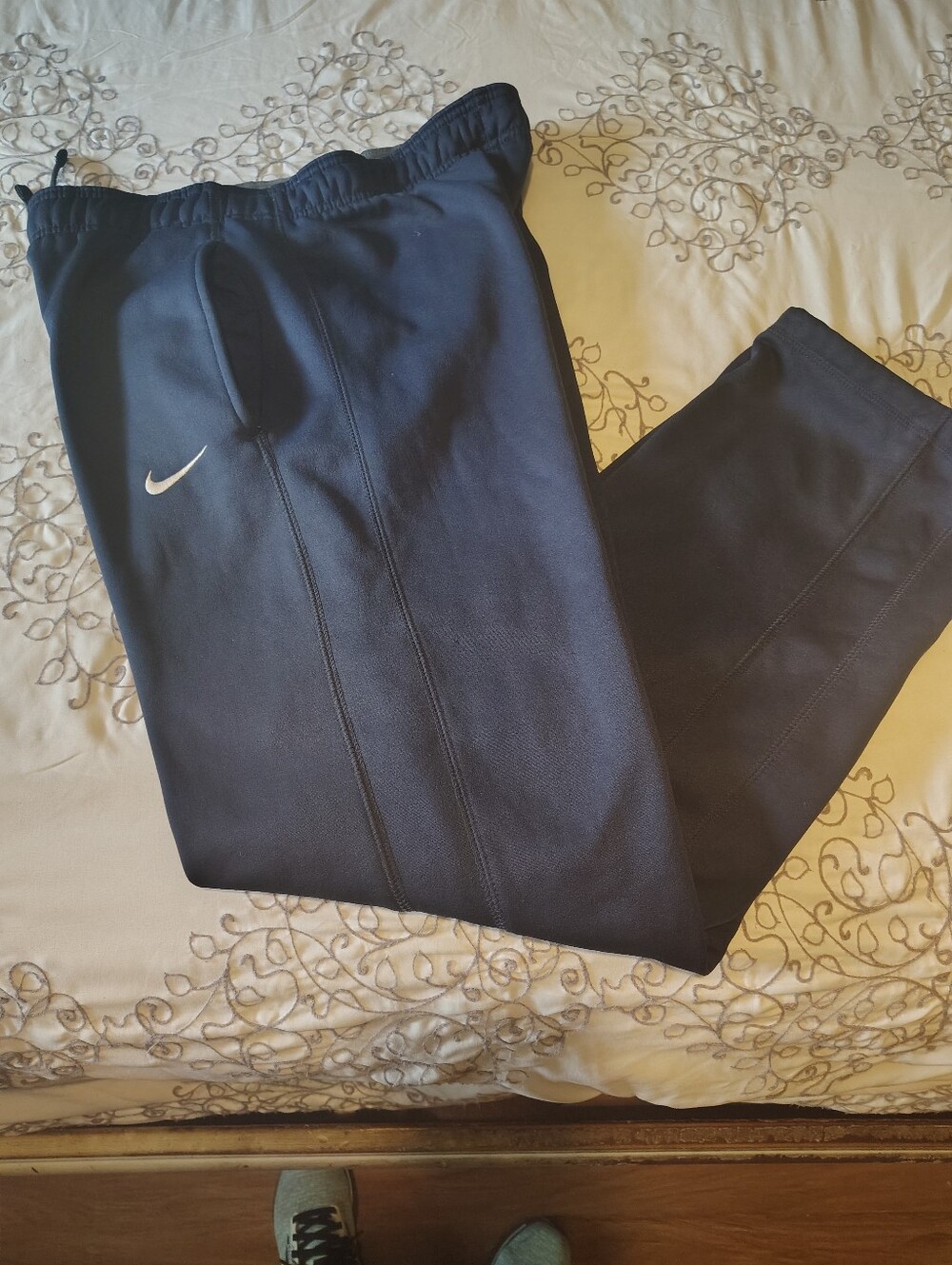 Nike dark navy Fleece Jogging Pants